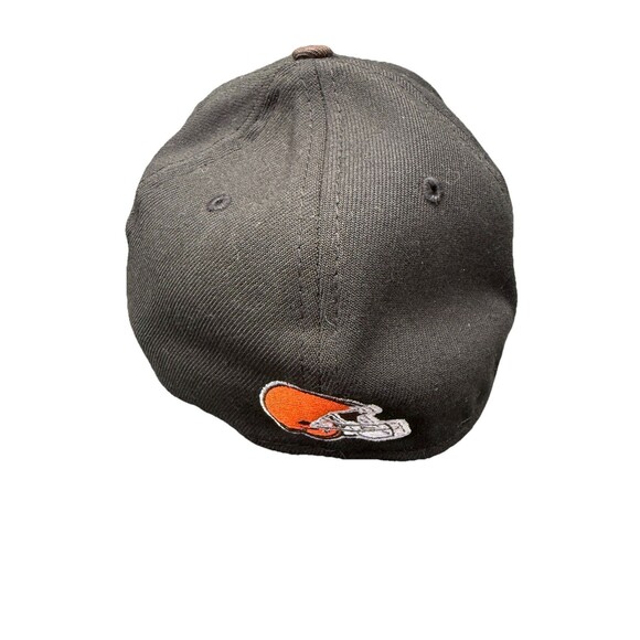 New Era 39Thirty Cleveland Browns Cap NFL Draft Medium / Large Brown EUC - Picture 3 of 5